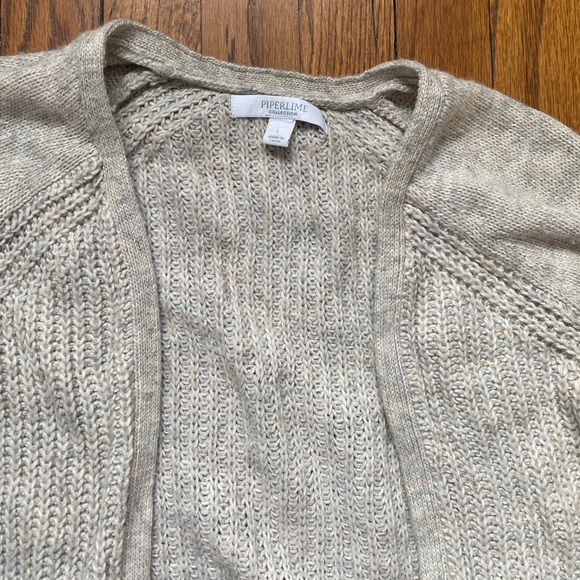 Piperlime gray knit cardigan - Picture 3 of 3